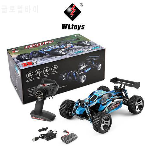 Wltoys 184011 Rc Car 1/18 4wd 2.4g Radio Control Remote Vehicle Models Full Propotional High Speed 30km/h Off Road Rc Cars Toys