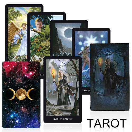 Tarot Cards For Beginners With Guid. New Witches 2021 Tarot Cards.Oracle Cards Game Board Game Goddess Divination TAROT Games.
