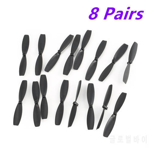 8 Pairs CW/CCW Propeller Props Blade Rc 60Mm Mini Racing Drone Quadcopter Aircraft UAV Spare Parts Accessories Component