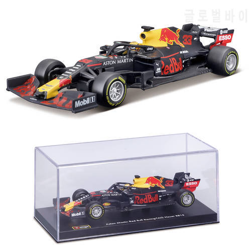 Bburago 1:43 2022 RB18 Red Bull RB15 2021 RB16B 33 F1 Formula Car Static Die Cast Vehicles Collectible Model Racing Car Toys