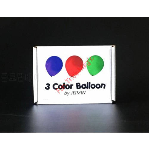 3 Color Balloon  Magic Trick , Stage Magic
