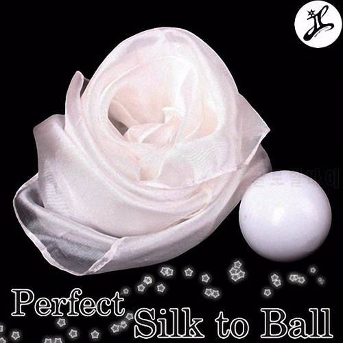 Perfect Silk To Ball White  Magic Trick , Stage Magic