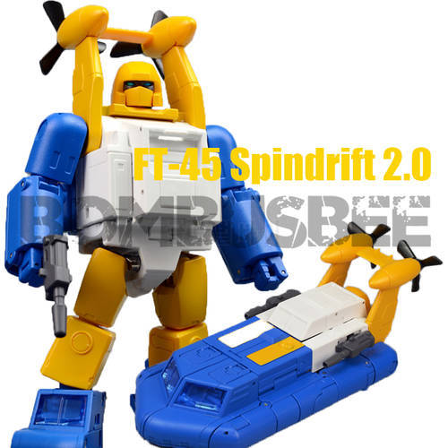 【In Stock】FansToys FT-45 FT45 Spindrift Seaspray Version 2.0 Action Figure 3rd Party Transformation Robot Toy Model PVC Plastic