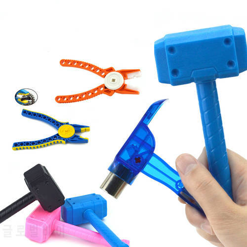 Building Block high-tech Accessories Designer Creative Technology Parts Hammer Pliers Clip remover for DIY assembly Brick Tool
