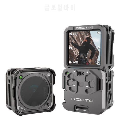 Metal Case for Action 2 Anti-collsion Aluminum Alloy Protective Cage Cover+Adapter+UV Filter+Lens Cap Action 2 Accessory