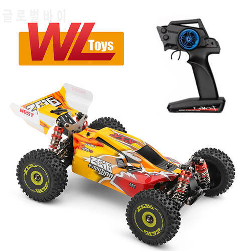 WLtoys 144001 Upgrade 144010 2.4G 75KM/H Rc Car Brushless 4WD Electric High Speed Off-Road Remote Control Drift Racing Toys