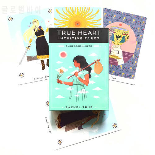 78Card True Heart Intuitive Tarot Oracle Cards Family Party Entertainment Board Game Tarot And A Variety Of Tarot Options PDF Gu