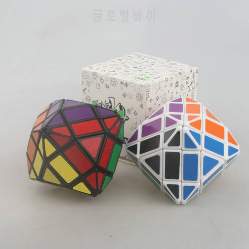 [Picube] LanLan 4x4 Gyroscope Gyro Magic Cube Octahedron Professional Speed Puzzle Educational Cubo magico Toys For Children