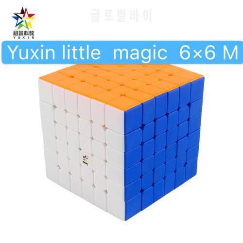 2020 YuXin Little Magic M 6x6 Magnetic Cube Speed Cubes 6x6x6