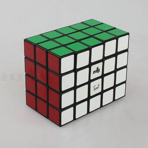 3rd, 4th, 5th Order Cube Black 3X4X5 Full-function unequal order 345-order Cube with black background