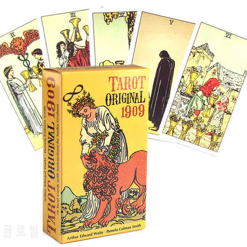 HOT Tarot Original 1909 Deck Cards English Classic 1909 Tarot 78 Card Popular Deck Card Game Board PDF Guidebook