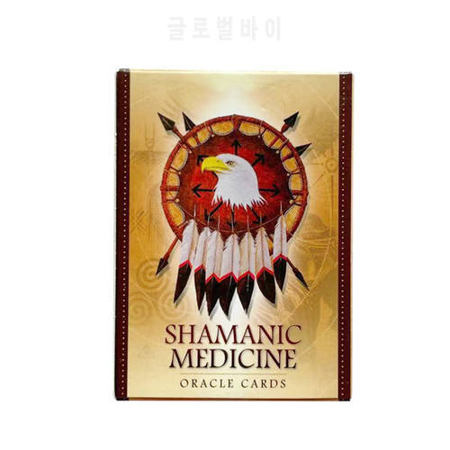 Shamanic Medicine Oracle Cards Tarot Card Board Deck Games Palying Cards For Party Game and Tarot Bag