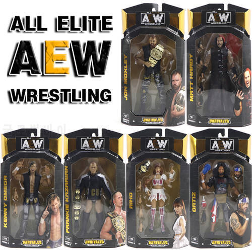 Rare AEW&WWE&WWF&WCW All Elite Wrestling Unmatched Series 453 Pvc Action Figures