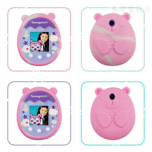 Silicone Cover Case for Tamagotchi Pix Interactive Virtual Pet Game Machine Protective Skin Sleeve Shell for Tamagotchi