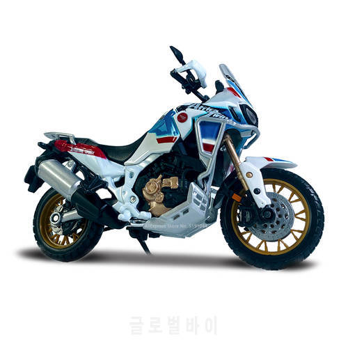 Bburago 1:18 Hot New Honda Africa Twin Adventure original authorized simulation alloy motorcycle model toy car gift collection