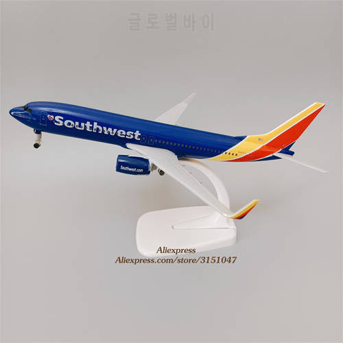 20cm Alloy Metal Air USA Southwest Airlines Boeing 737 B737 Airways Diecast Airplane Model Canada KLM RUSSIAN Plane Aircraft