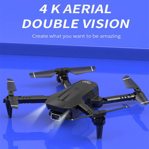H13 Drone 4K HD Dual Camera Professional WIFI FPV Aerial Photography Real-Time Transmission Foldable Portable RC Quadcopter