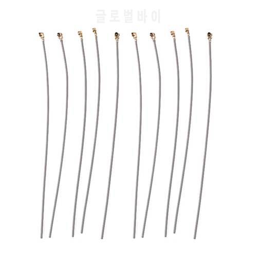 10 Pcs 2.4G Receiver Antennas, 15cm Aircraft Receiver Antenna IPX13 Connector RF113 Silver-plated Wire for Futaba Frsky 85DD