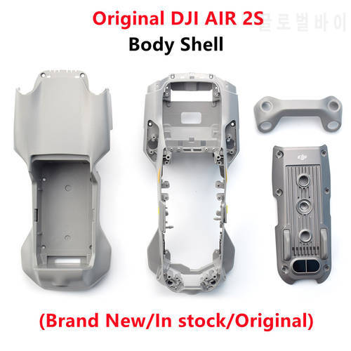 Original DJI Air 2S Body Shell Upper Bottom Front Cover Middle Frame Replacement for DJI Mavic AIR 2S Spare Parts Brand New