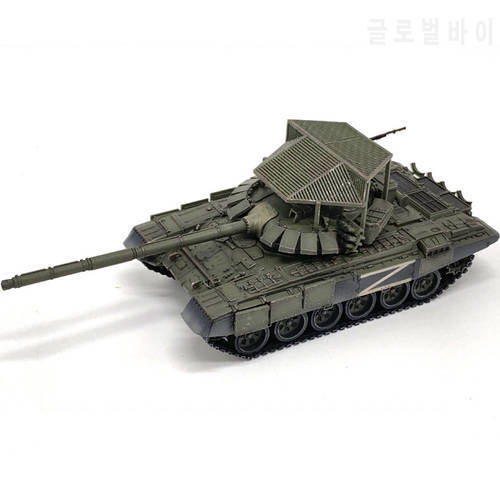 1/72 Scale Russian T-72B3 Main Battle Tank T72 Armored Vehicle Model Toy Adult Fans Collectible Souvenir Gift