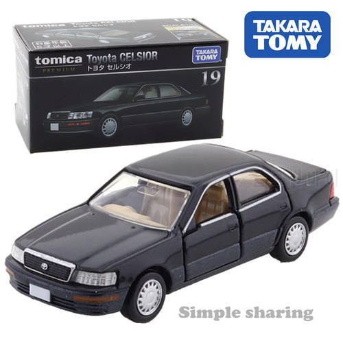 Takara Tomy Tomica Premium 19 Toyota Celsior 1/66 Car Alloy Toys Motor Vehicle Diecast Metal Model
