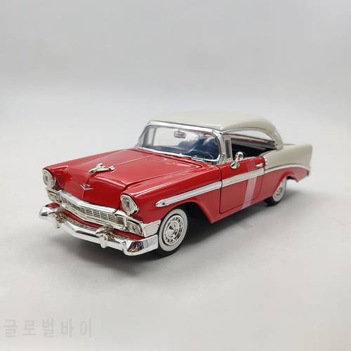 JADA 1:24 Scale BEL AIR Car Model 1956 Classic Vehicle Diecast Alloy Toy Adult Fans Collection Gift Boys Toys Souvenir