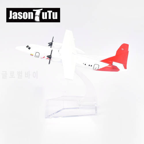 JASON TUTU Avianca FK50 Aircraft Diecast Metal 1/400 Scale Planes ERJ145 Fokker F50 Airplane Model Plane Model Dropshipping