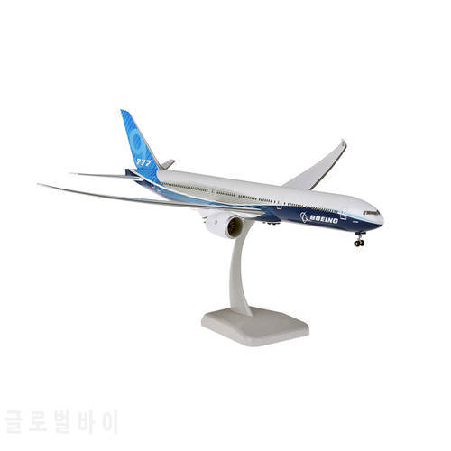 1:200 Scale HG11304GR airplane B777 B777-9X ABS Plastic plane model with base landing gear aircraft collection