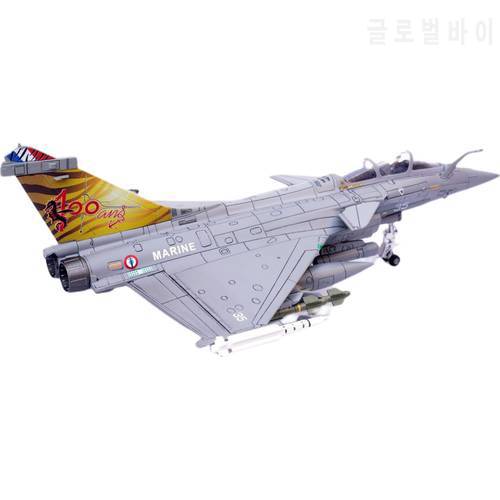 Dassault Rafale M Figther Plane French Navy 11F 100th Anniversary 1/72 Military Aircraft Model Alloy Collectible Diecast