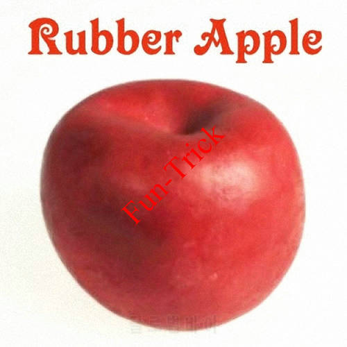 Free Shipping Rubber Apple - Magic Trick , Magic Accessories