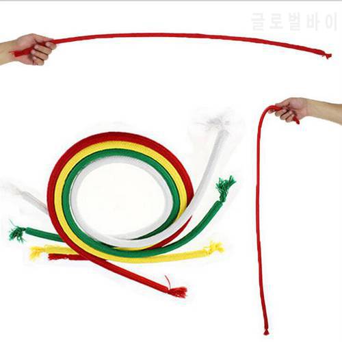 New Street Close Up Magic Rope Soft Hard Bend Rope Stiff Rope Magician Props Toys Magic Tricky Toy Party Show Stage