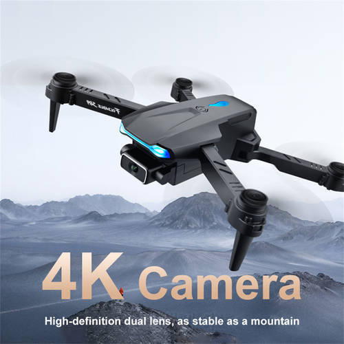 For Beginner 2023 RG107 4k Drone 3 Side Avoid Obstacles HD Dual Camera WiFi fpv Drone Quadcopter Toys Helicopter RC Dron