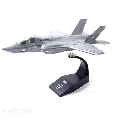JASON TUTU Aircraft Model Diecast Metal 1/72 Scale British Air Force F35B Military Fighter Model Planes Shipping