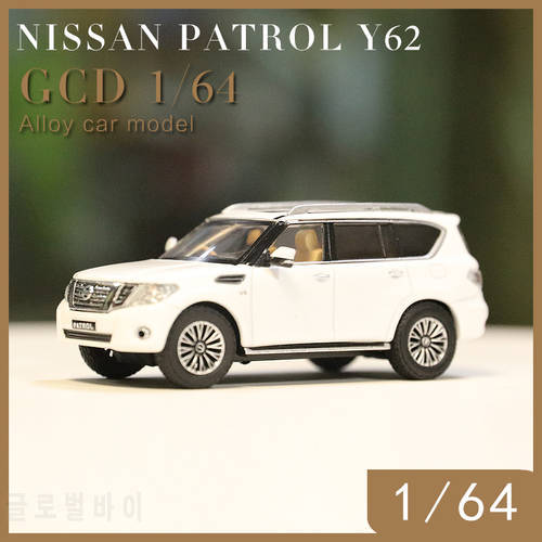 GCD 1:64 Nissan Patrol Y62 SUV Diecast Alloy Car Model