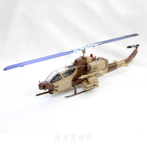 1:72 Super Cobra AH-1W Navy Army Marines Alloy Metal Diecast Helicopter Aircraft model IXO Collectable Helicopter Toy Model