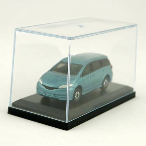 【 Ready Stock 】Acrylic Display Case for 1:64 Scale Car Dust-Proof Black Base Display Box for Diecast Model Toy Car