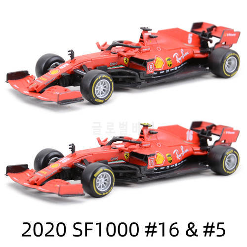 Bburago 1:43 Ferrari 2022 RB18 SF1000 16 5 SF90 SF71H F1 Racing Formula Car Static Simulation Diecast Alloy Model Car
