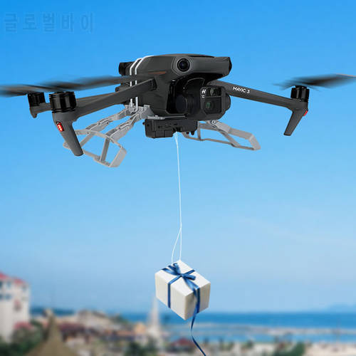 Mavic 3 Thrower Dropper Drone Airdrops Delivery System with Expansion Accessories Landing Gear for DJI Mavic 3 Accessories
