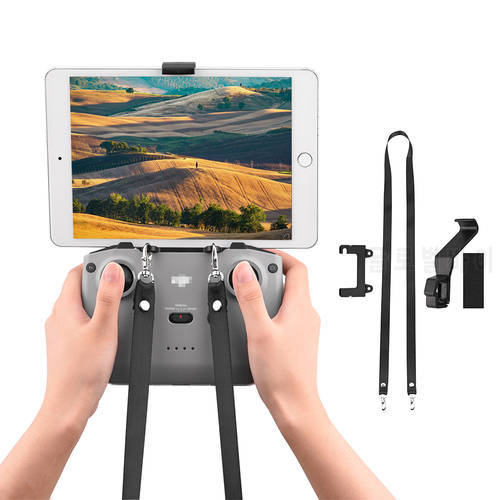 Remote Controller Tablet Stand Double Hook Strap Silicone Cover for DJI Mini 3 Pro / Mavic 3 / Air 2 / Mini 2 Drone Accessories