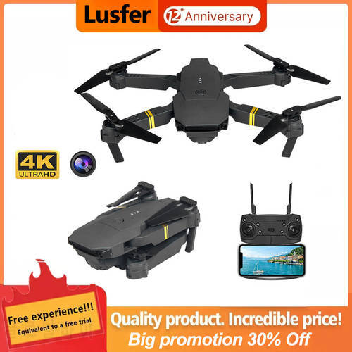 4K Toy E58 Drone WIFI FPV With Wide Angle Camera Hold Mode Foldable Arm RC Quadcopter X Pro RTF Drone Gifts Dropshipping