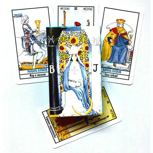 Russian Version Tarot Oracle Divination Entertainment Parties Deck Board Game Tarot And A Variety Of Tarot Options