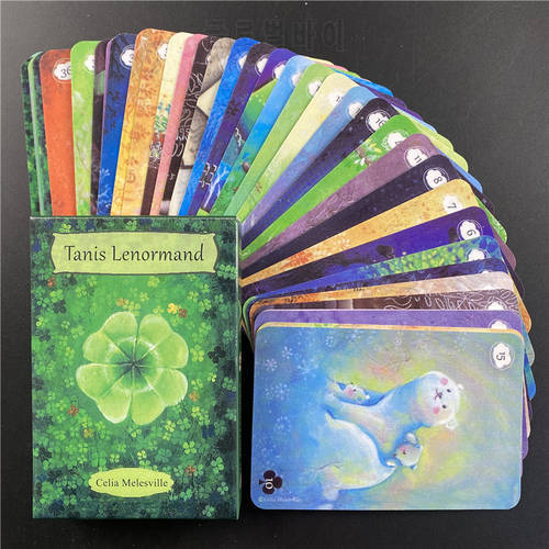 Tanis Lenormand Tarot Oracle Cards For Fate Divination Board Game Deck