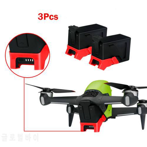 3pcs DJI FPV Battery Protective Base Battery Heightening Mount Battery Security Protector Landing Gear for DJI FPV Accessories