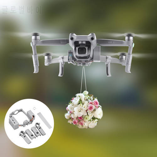 AirSystem For DJI AIR 2/2S Drone Wedding Proposal Delivery Device Dispenser Thrower Remote Air Dropping Delivery Gift Parts