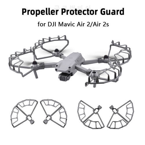 Propeller Protector Guard for DJI Mavic Air 2/Air 2S Blade Props Wing Fan Cover Quick Release Bumper Protective Spare Parts Kit