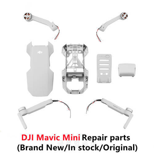 Original Mavic Mini Body Shell Motor Arms Upper Bottom Cover Middle Frame Replacement for Mavic Mini Spare Parts In Stock
