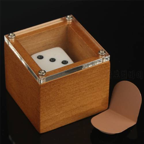 Dot Number Change Dice Magic Props Dice Magic Trick Vision Gimmick Mind Prediction Dice Number Illusion Props for Stage