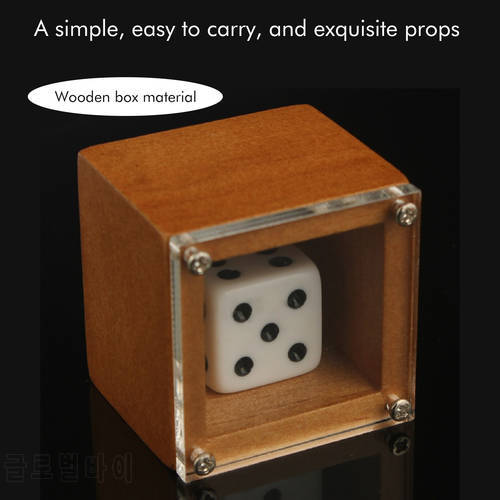 Funny Magic Dice Magic Props Dice Trick Dot Number Change Dice Magic Stage Illusion Props Easy to learn