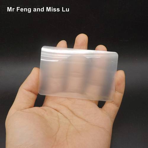 Transparent Frosted Card Magic Trick Toy Porp Easy To Do Game
