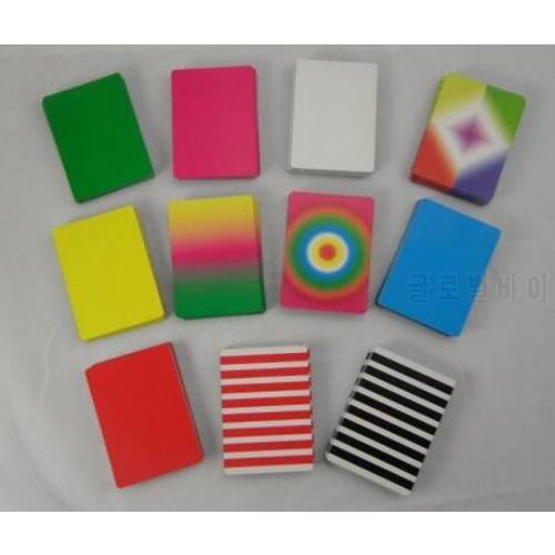Thin and Soft No Words Fanning and Manipulation Cards Magic Tricks Close Up Illusions Gimmick Props Accessories